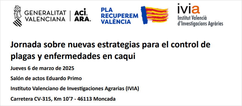  Jornada sobre nuevas estrategias para el control de plagas y enfermedades en caqui